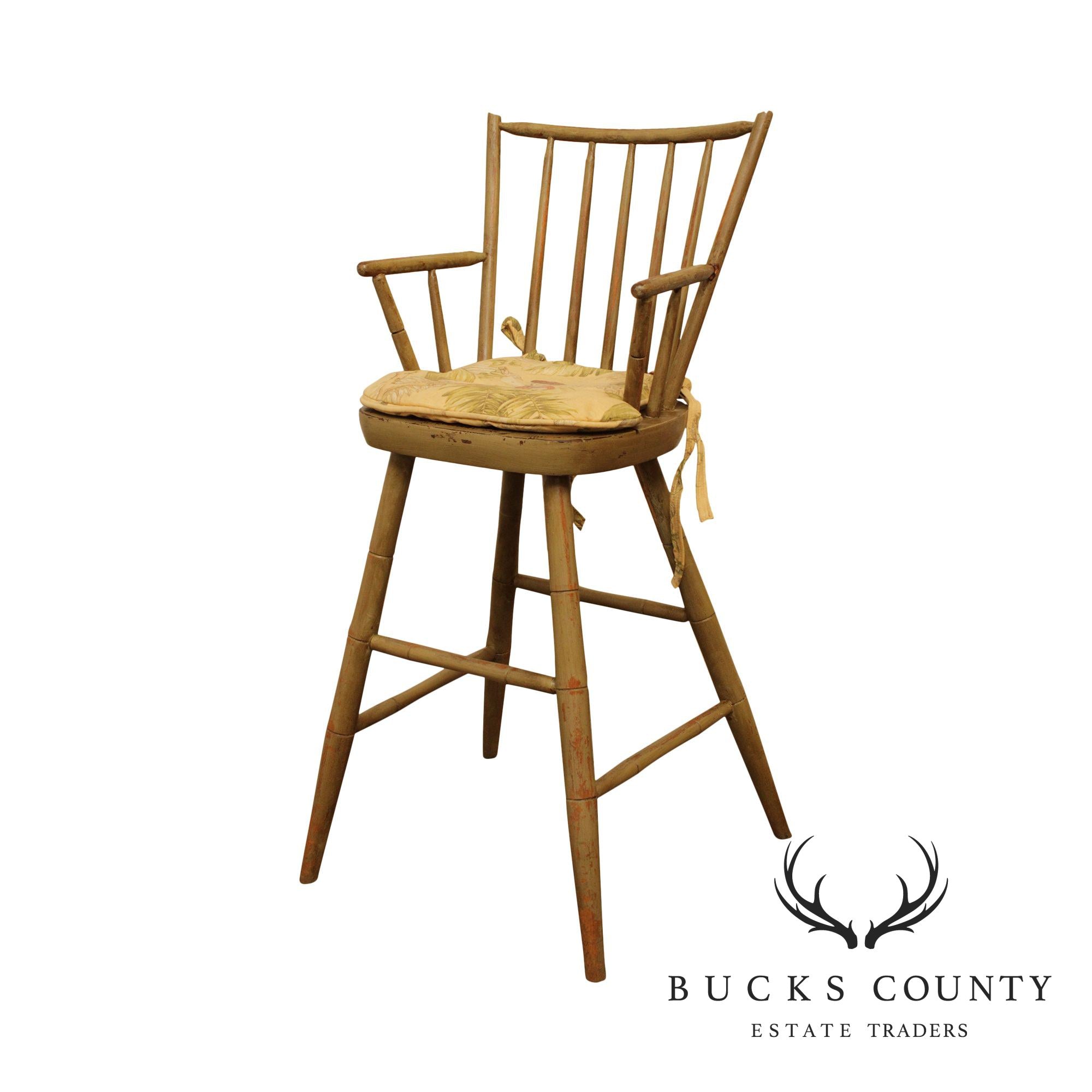 Cohasset Colonials Quality Reproduction Windsor High Chair