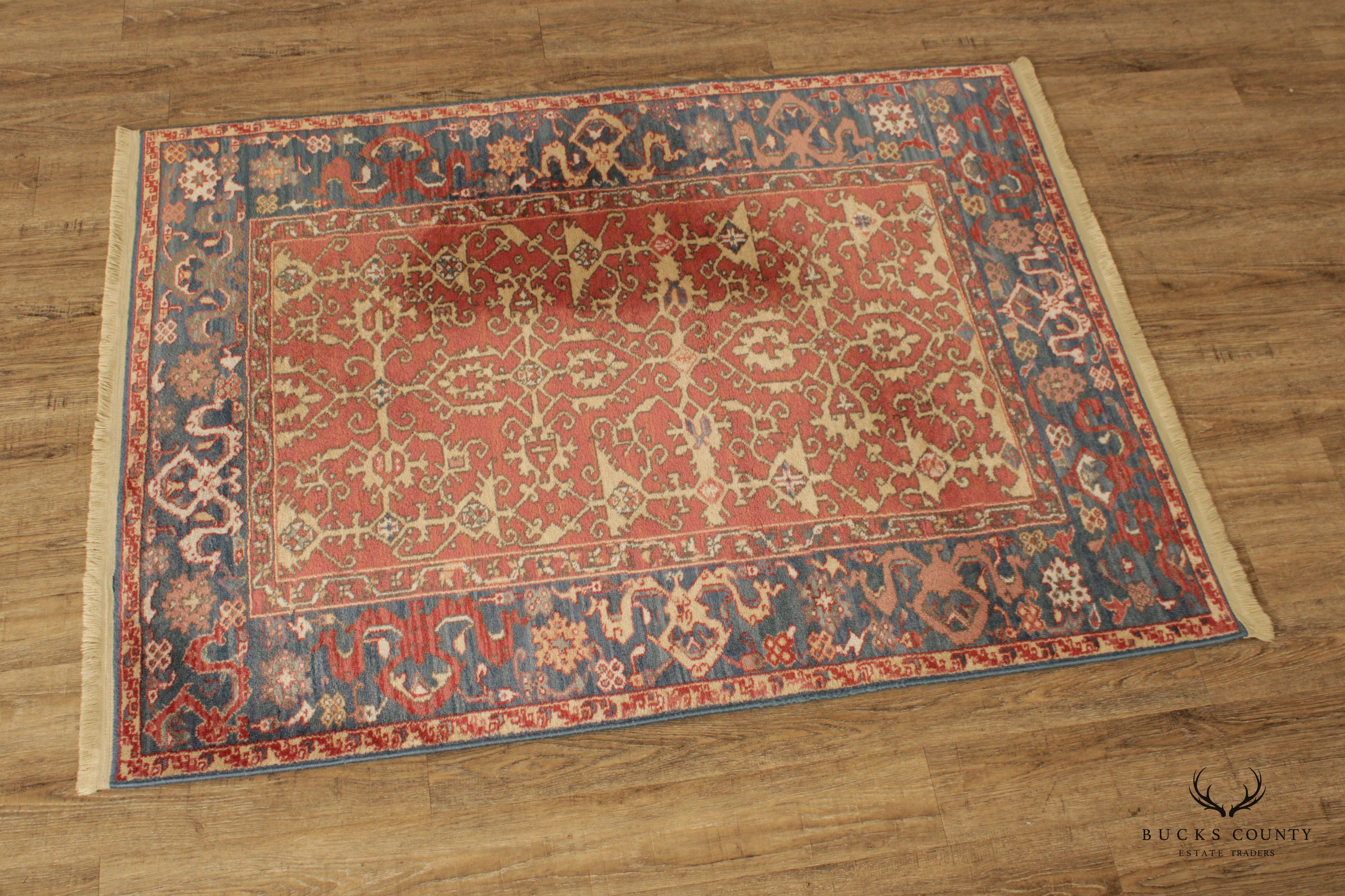 Karastan Williamsburg Collection Ushak Pattern Area Rug