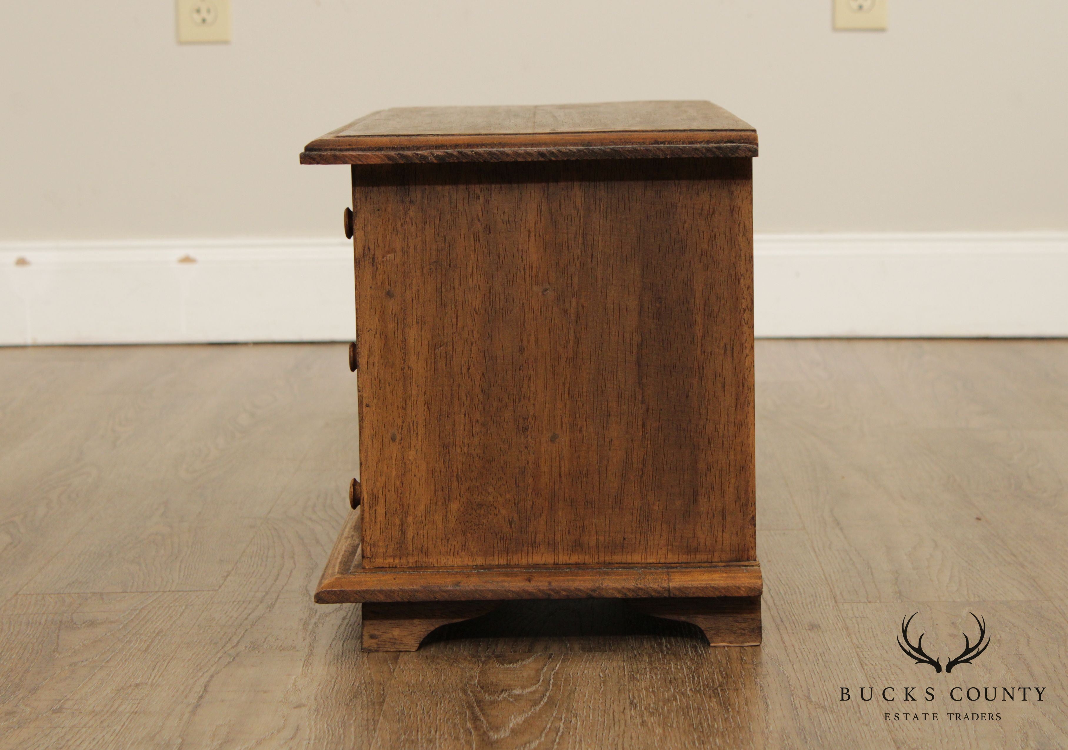 Vintage 18 Drawer Hardwood Apothecary Chest