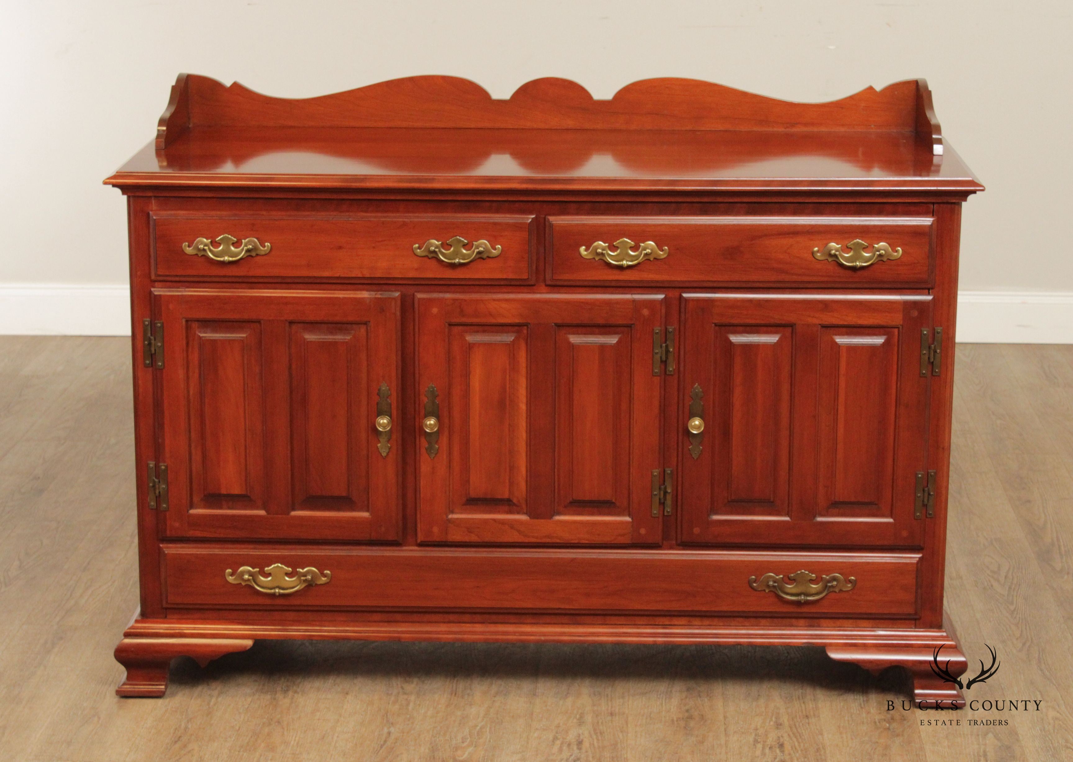 Harden American Colonial Style Cherry Cabinet Sideboard