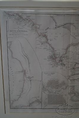 W. Graham Arader III Antique Framed Map of Australia