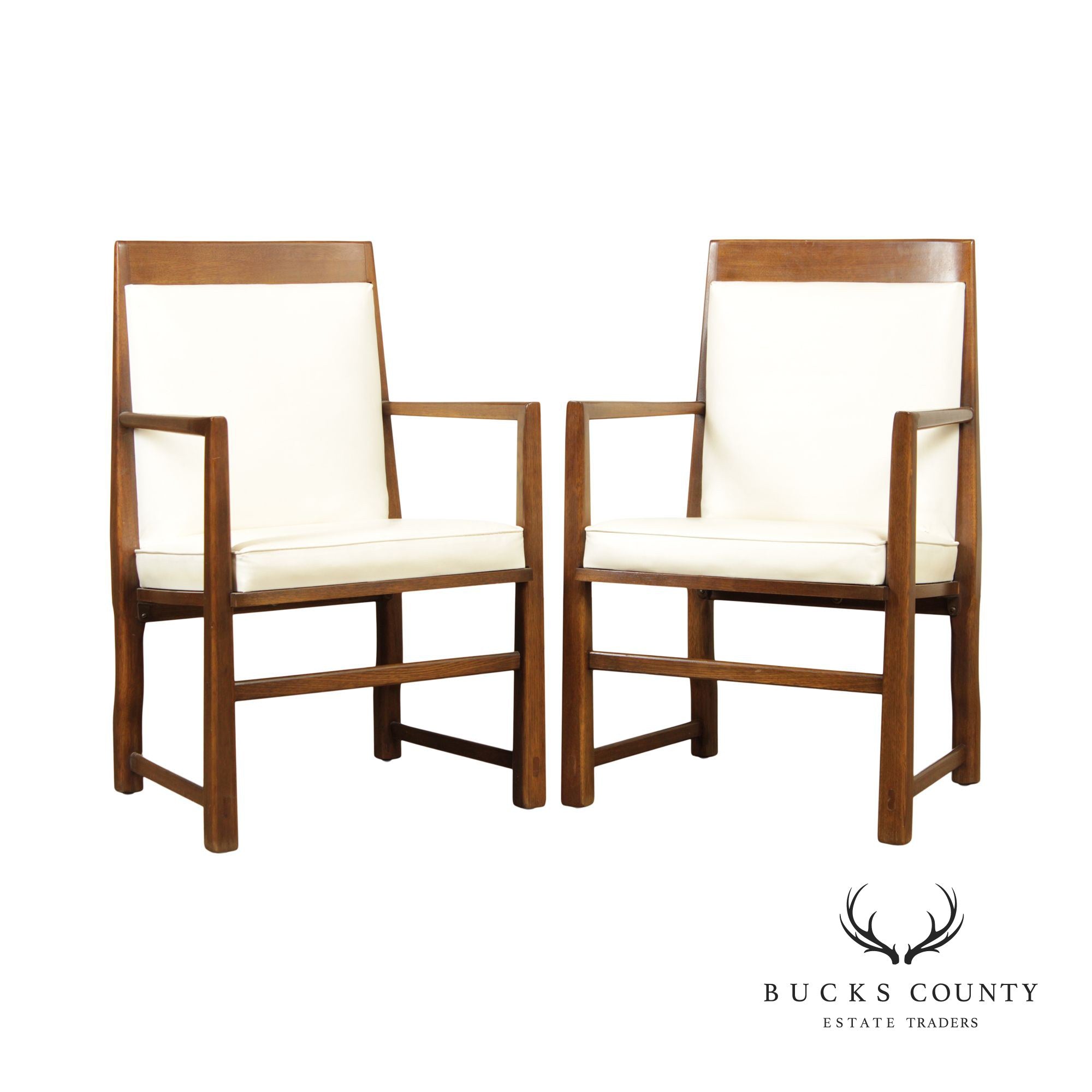 Dorothy Lerner Mid Century Modern Pair of Armchairs (C)