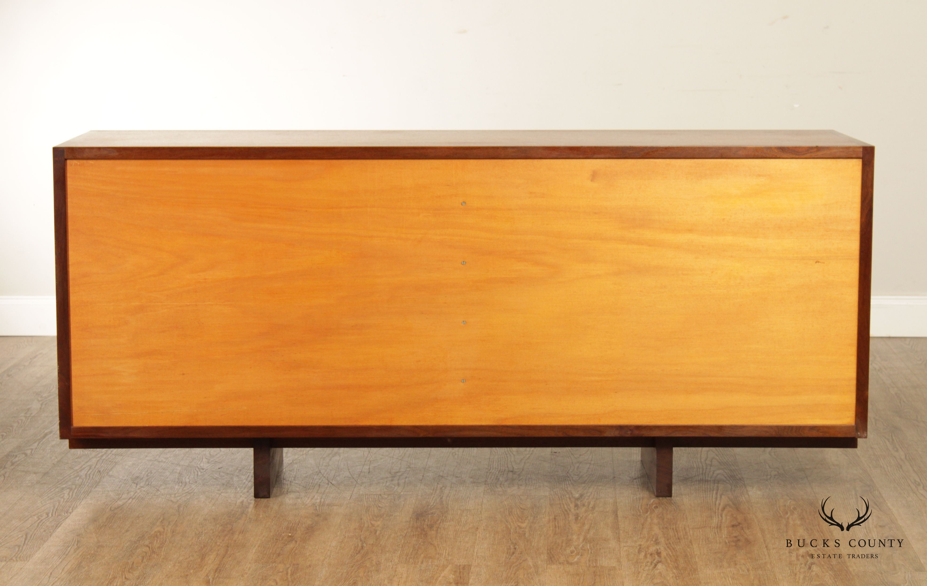 George Nakashima Studio Eight-Drawer Walnut Dresser