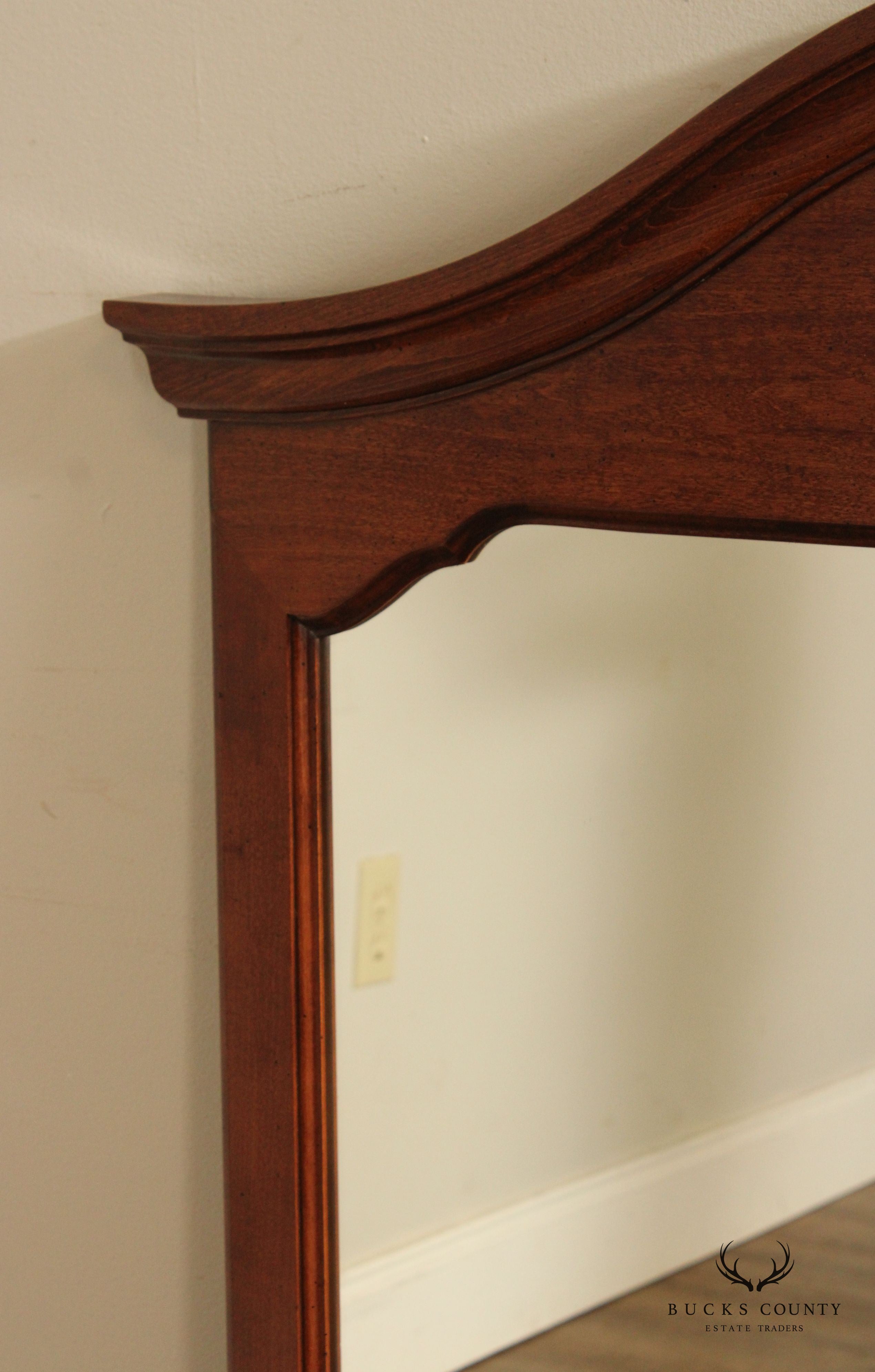 Thomasville Federal Style Cherry Wall Mirror