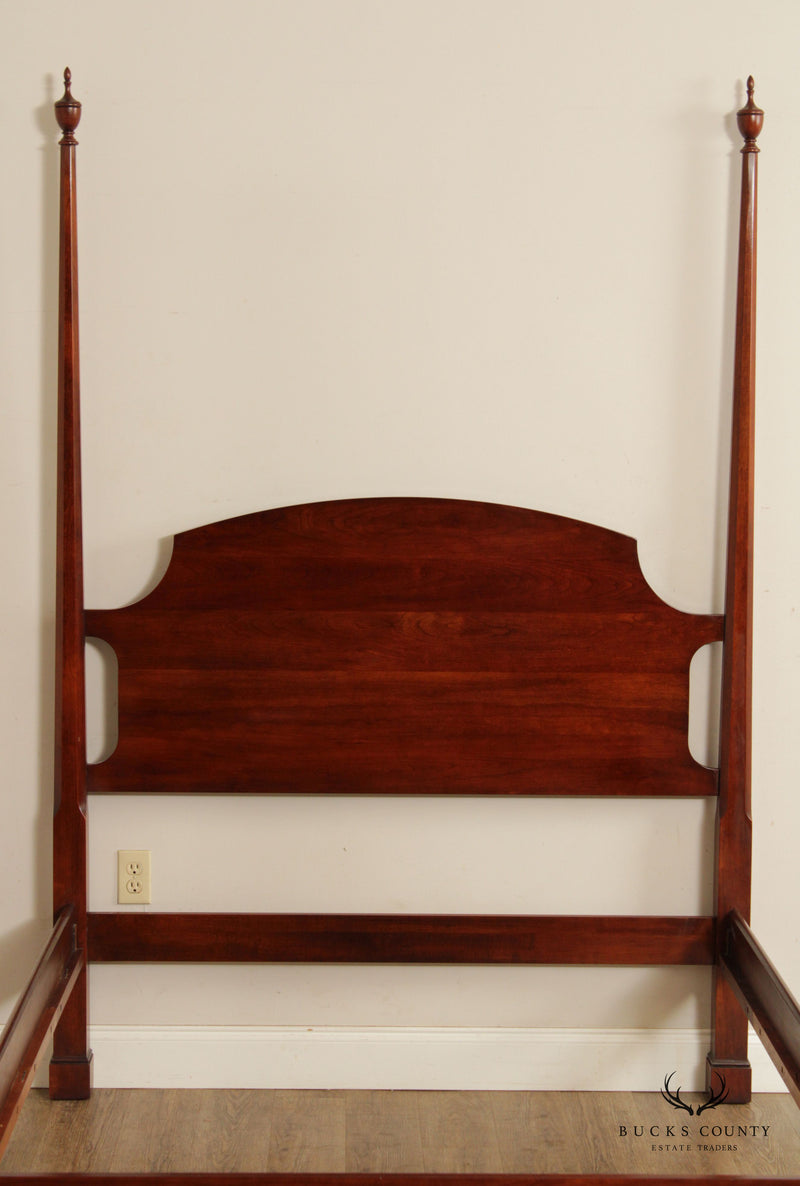 Statton Centennial Cherry Colonial Style Full Size Poster Bed