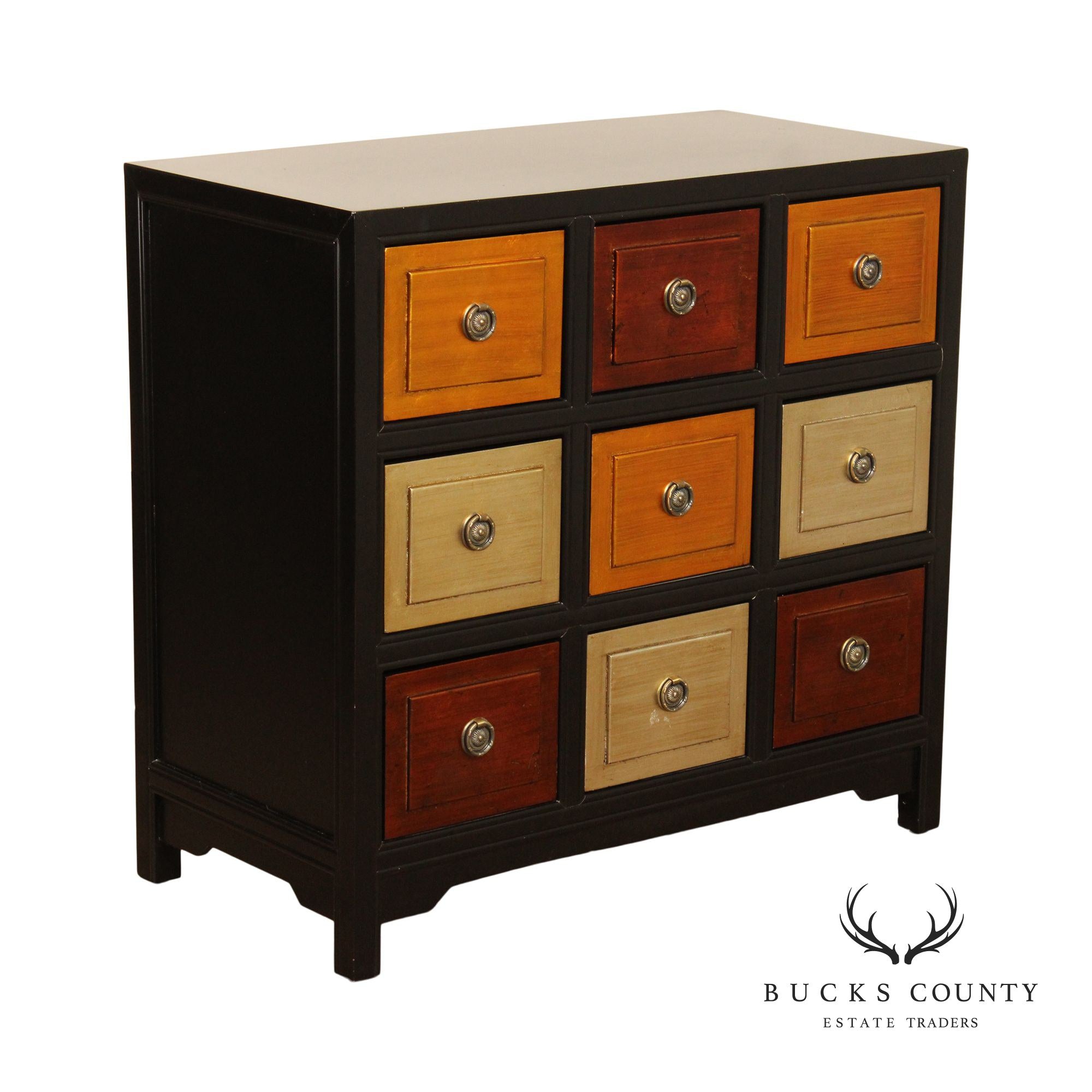 Bassett Mirror Co. Tic-Tac-Toe Color Block Chest