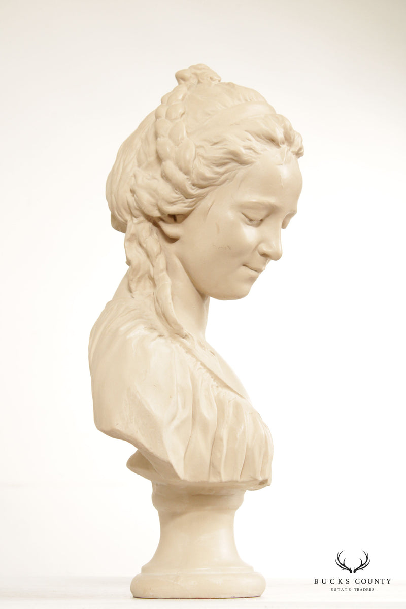 Vintage 'Reflecting Spirit'  Bust Sculpture, After Attiret