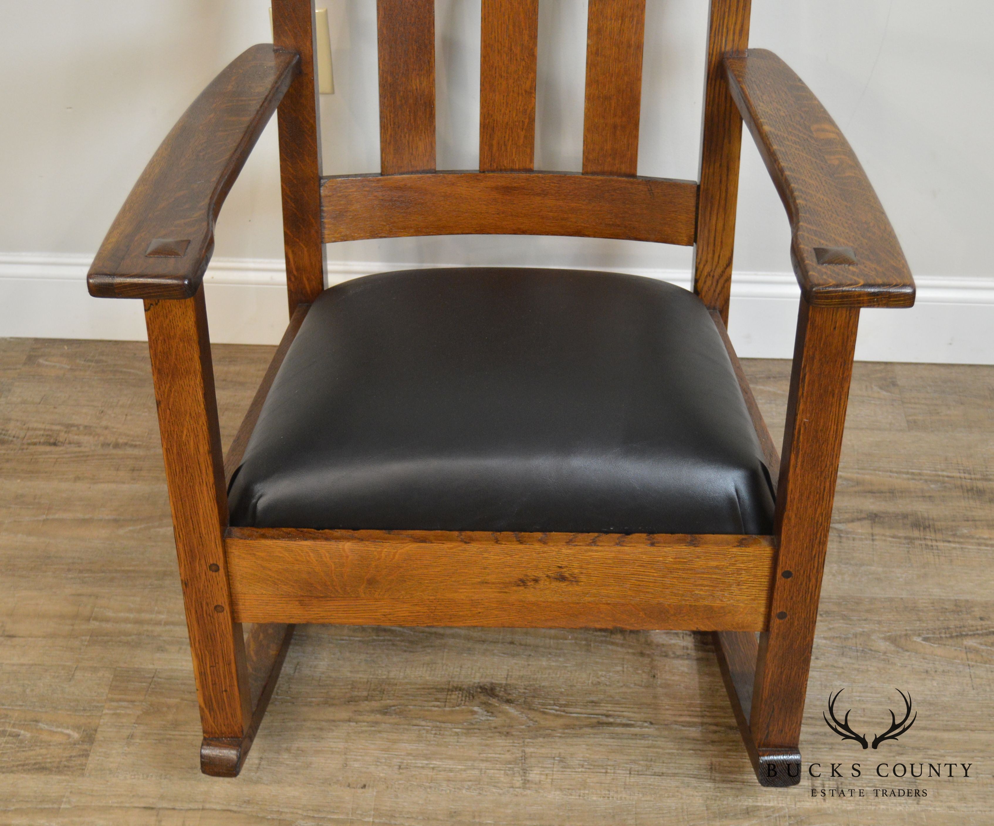 Limbert Antique Mission Oak Rocker