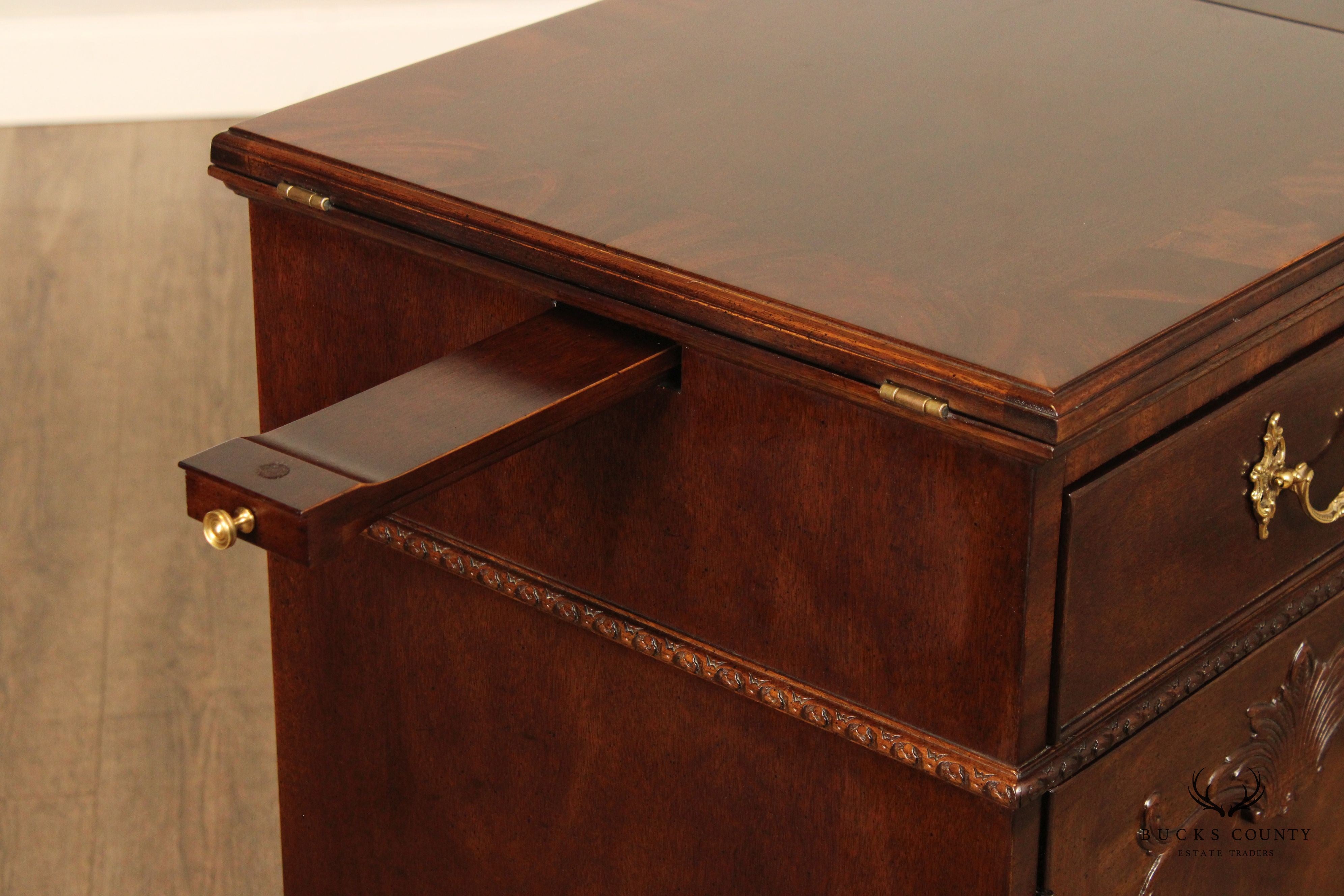 Henredon Rittenhouse Square Collection Mahogany Flip Top Server