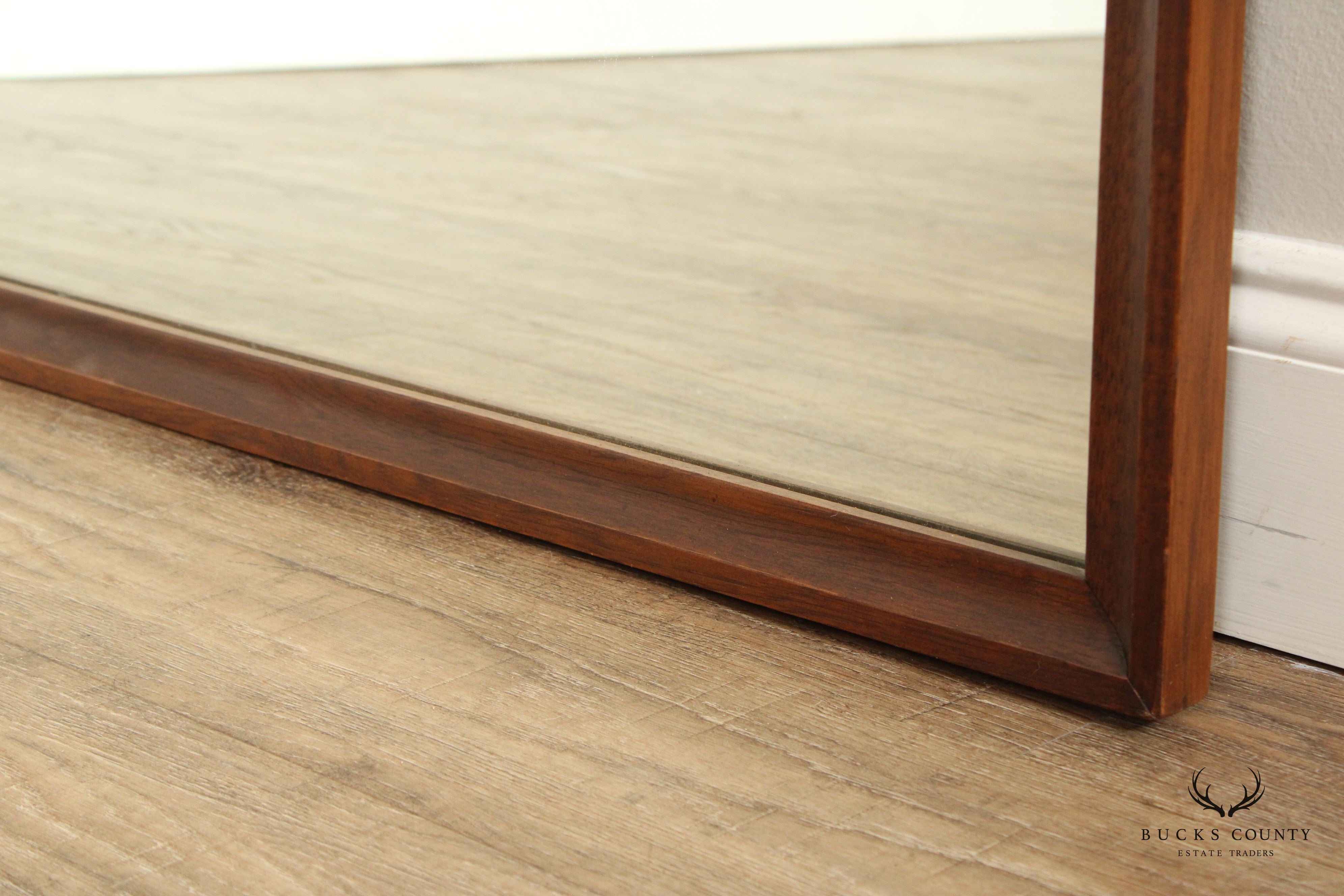 Broyhill Brasilia Mid Century Modern Walnut Wall Mirror