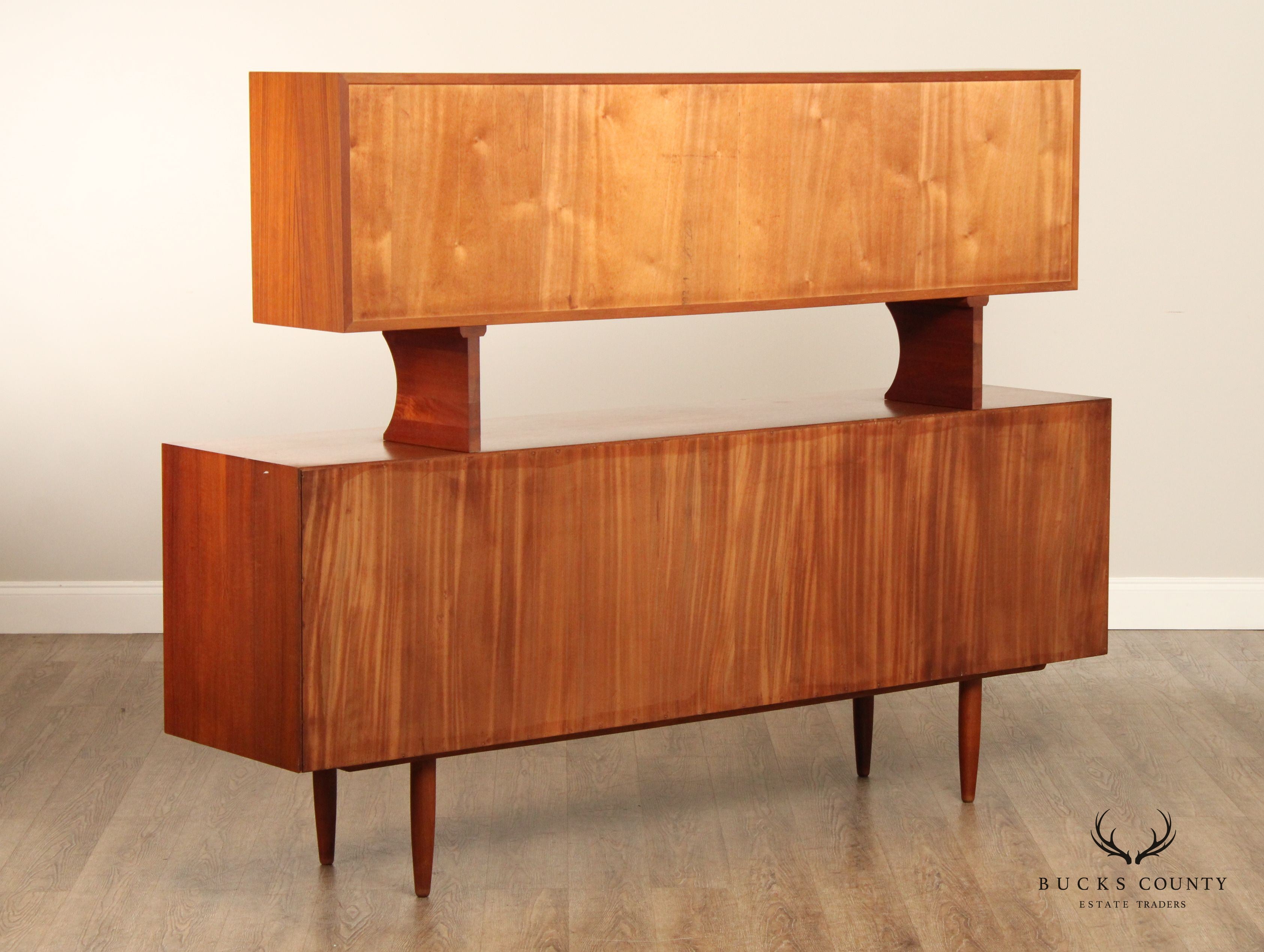 Danish Modern Teak Sideboard Cabinet