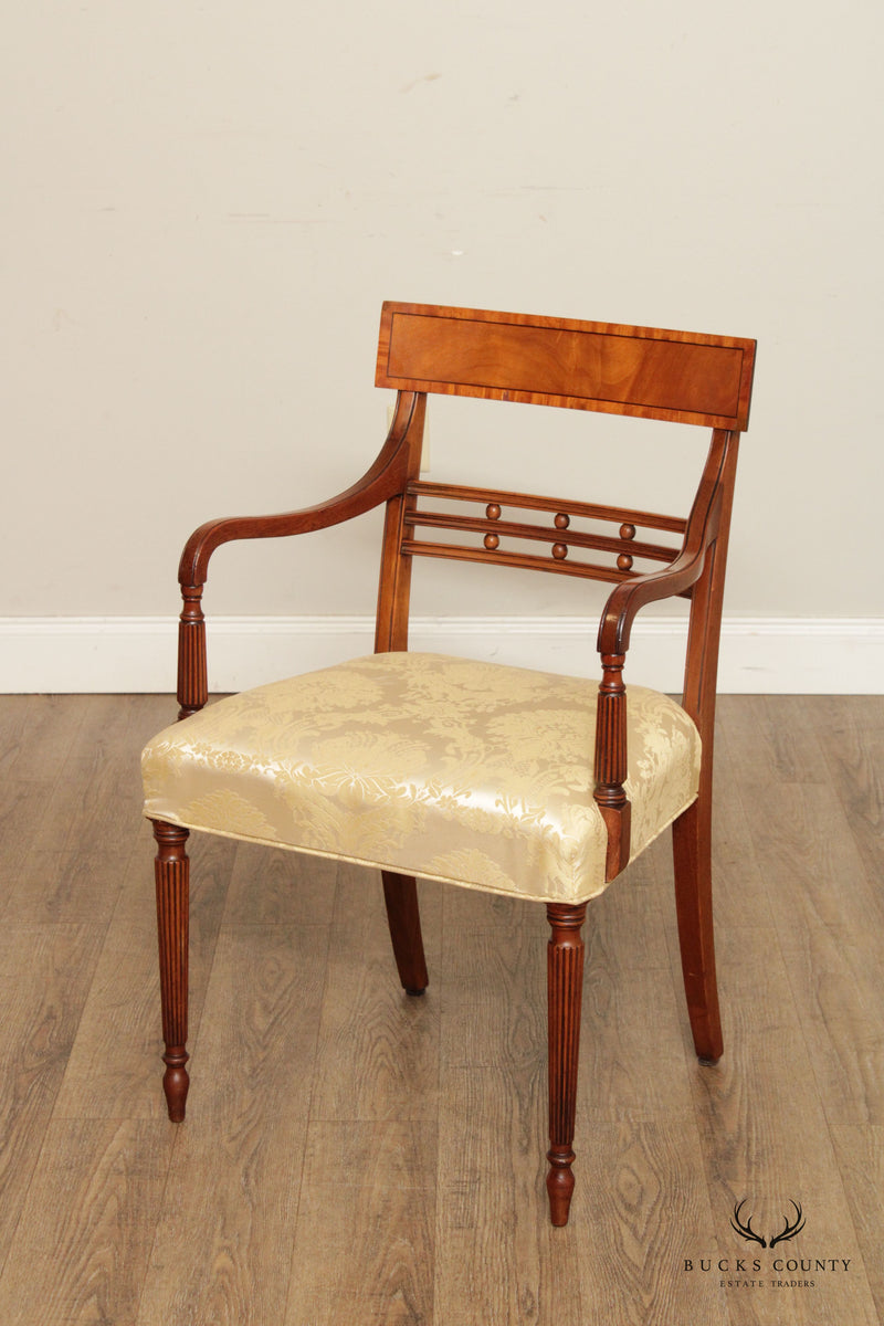 Regency Style Set of Four Mahogany Dining Chairs