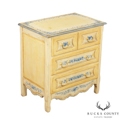 Habersham Plantation French Country Style Paint Decorated Nightstand