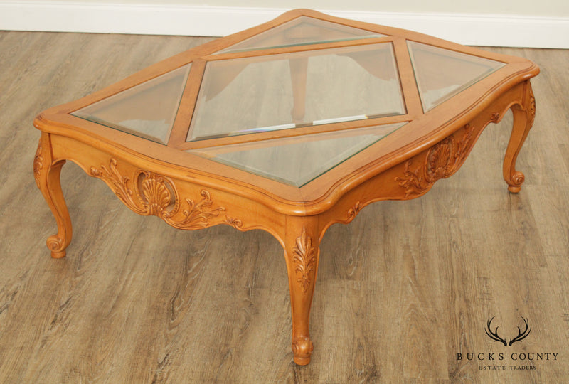 Ethan Allen Legacy Collection French Louis XV Style Coffee Table