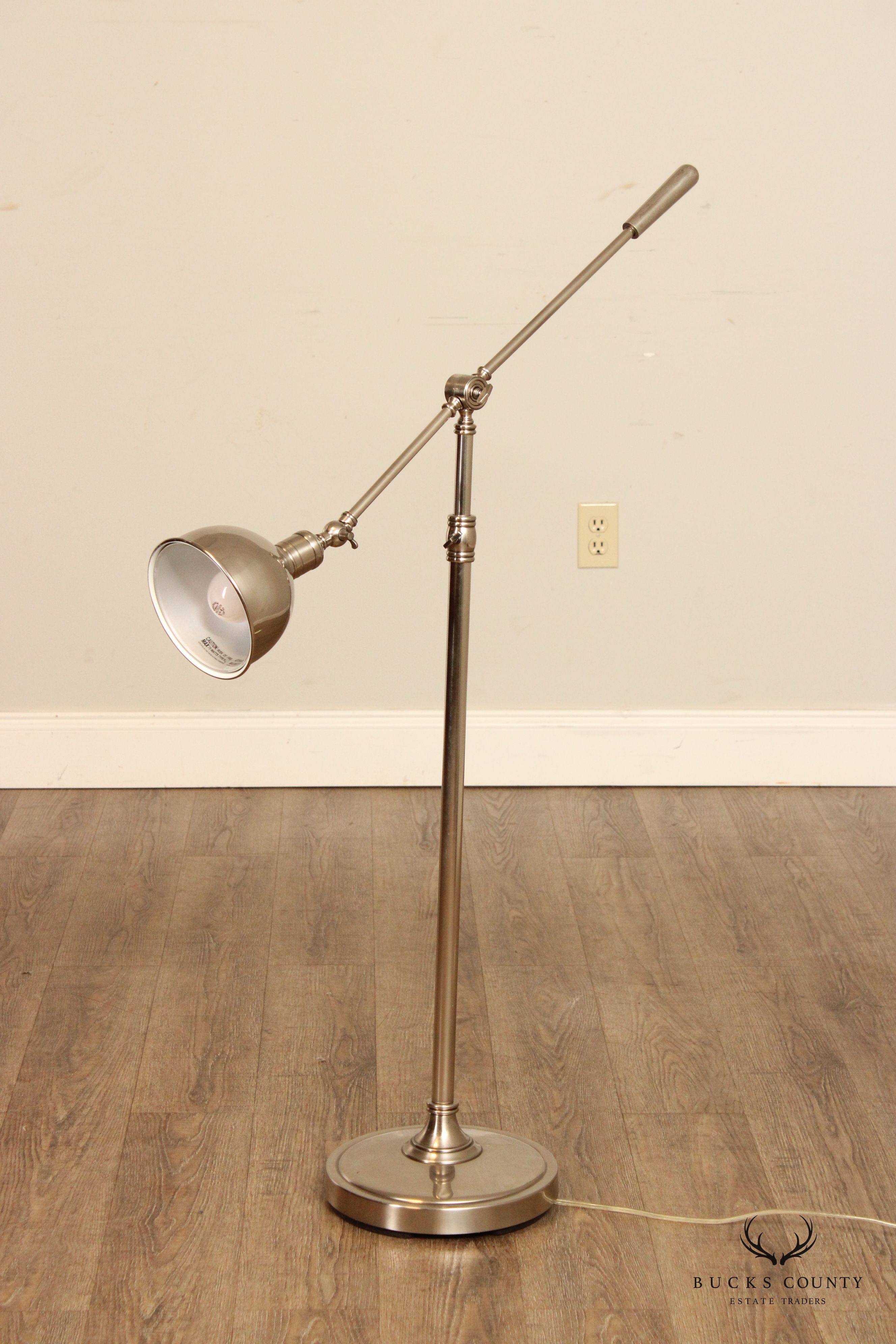 Industrial Style Metal Adjustable Task Floor Lamp