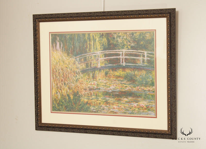 Vintage 'Waterlily Pond, Harmony in Pink' Art Print, After Claude Monet