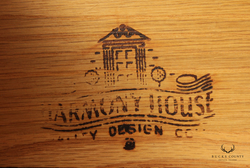 Harmony House Midcentury Modern Walnut Corner Chest