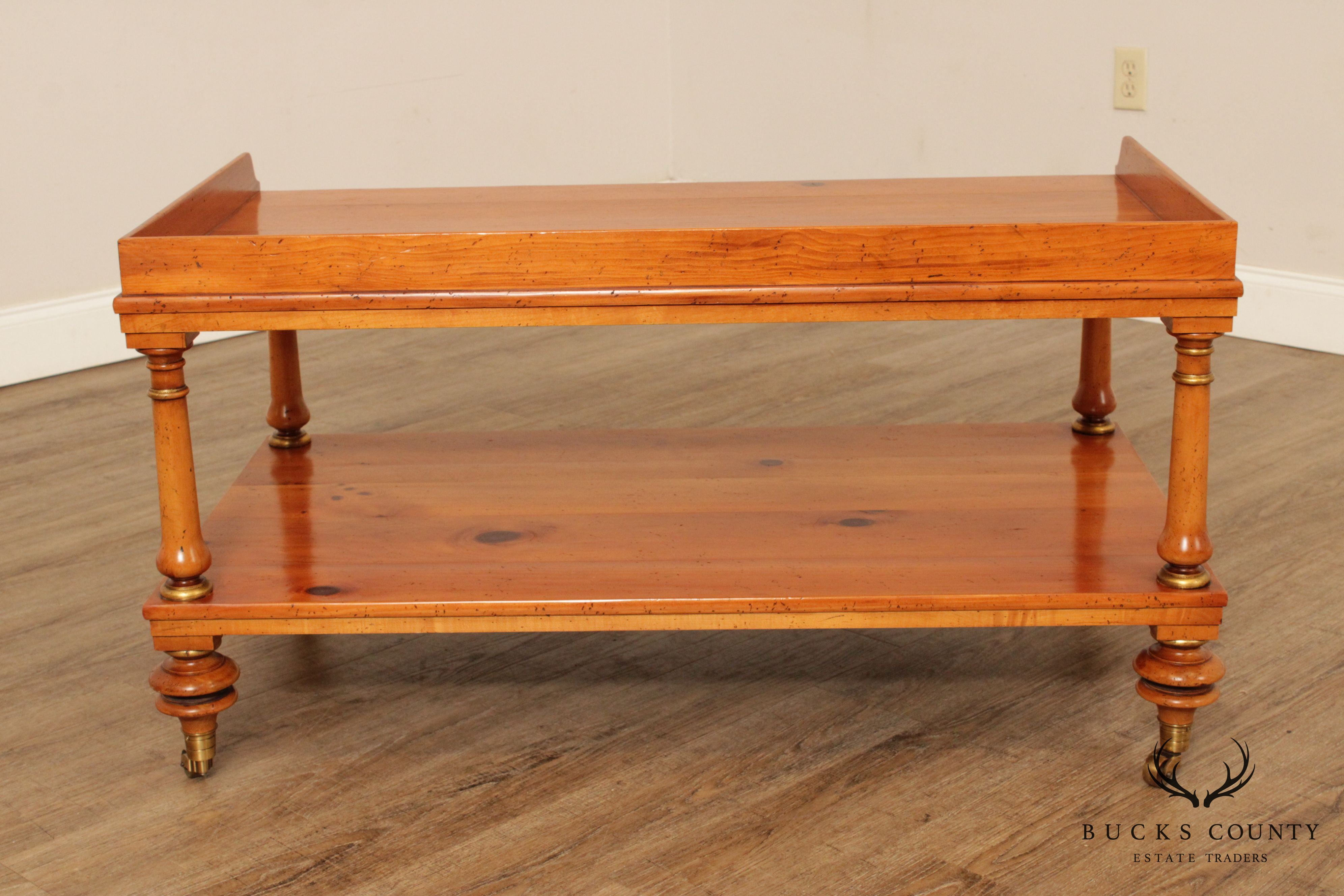 Baker Historic Charleston Reproductions Pine Coffee Table