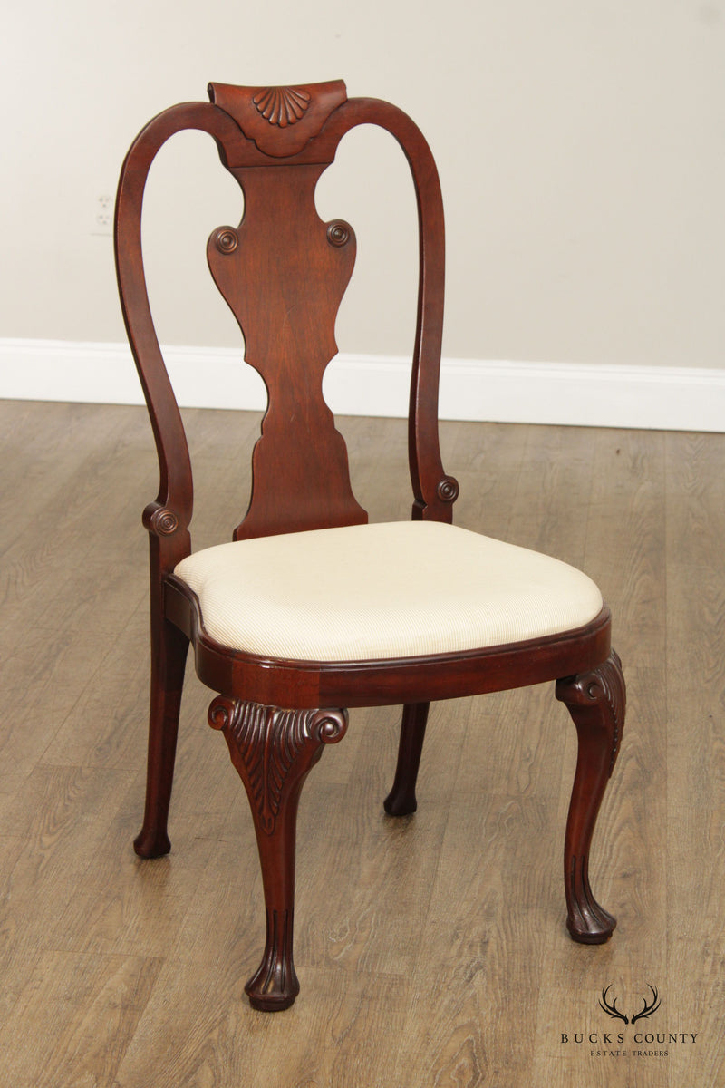Baker Furniture Historic Charleston Collection Set of Six Mahogany Dining Chairs