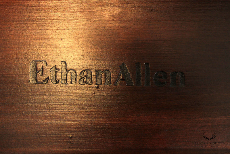 Ethan Allen Georgian Court Cherry Bed Steps