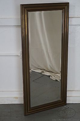 Quality Heavy Brass Frame OG Style Beveled Wall Mirror