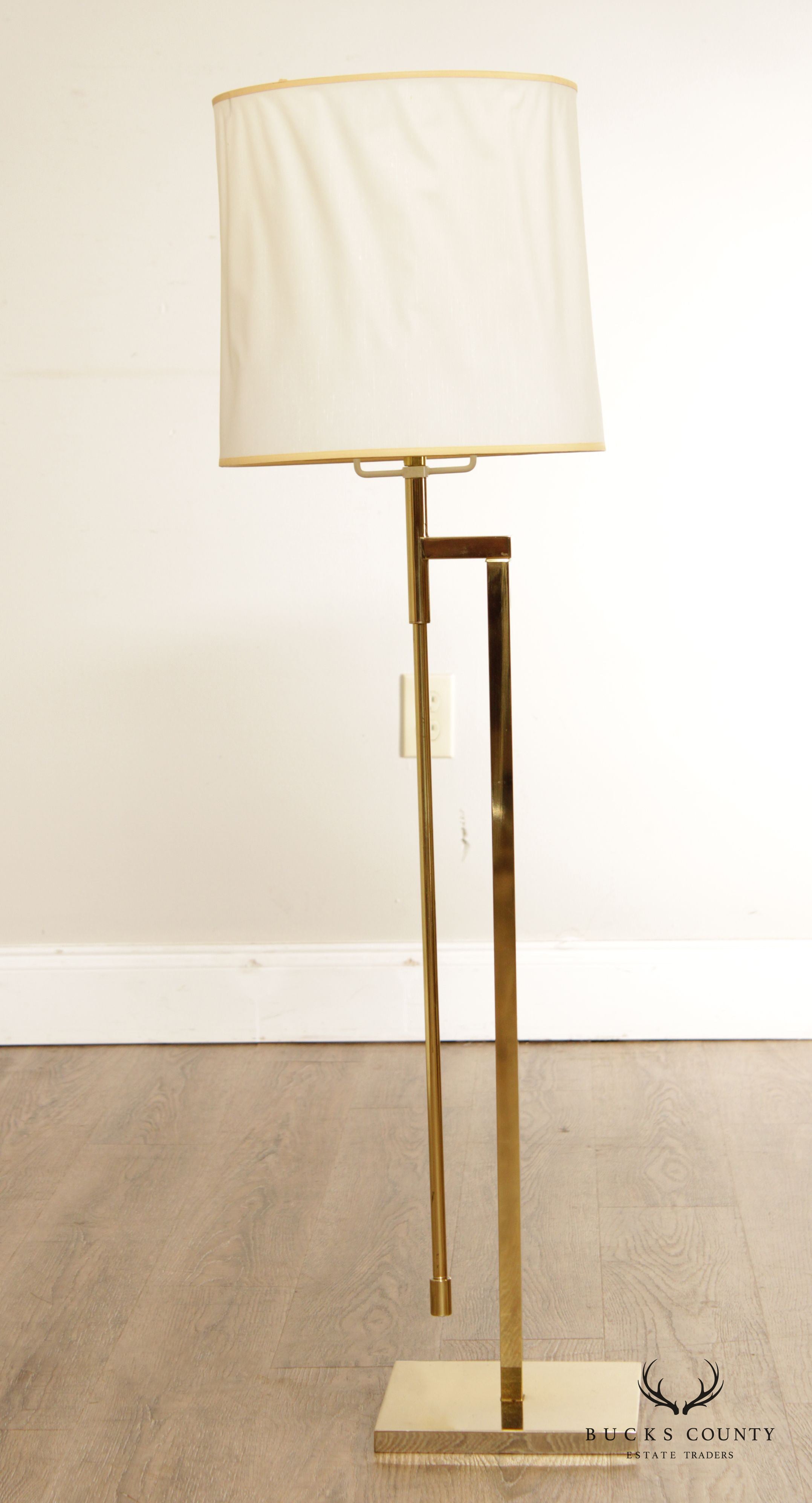 Laurel Lamp Company Mid Century Modern Adjustable Floor Lamp