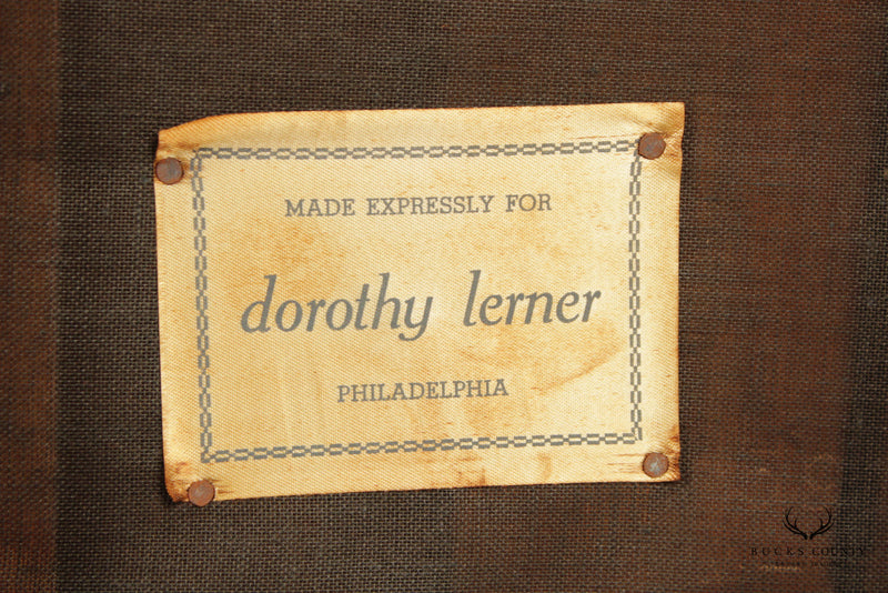 Dorothy Lerner Mid Century Modern Pair of Armchairs (C)
