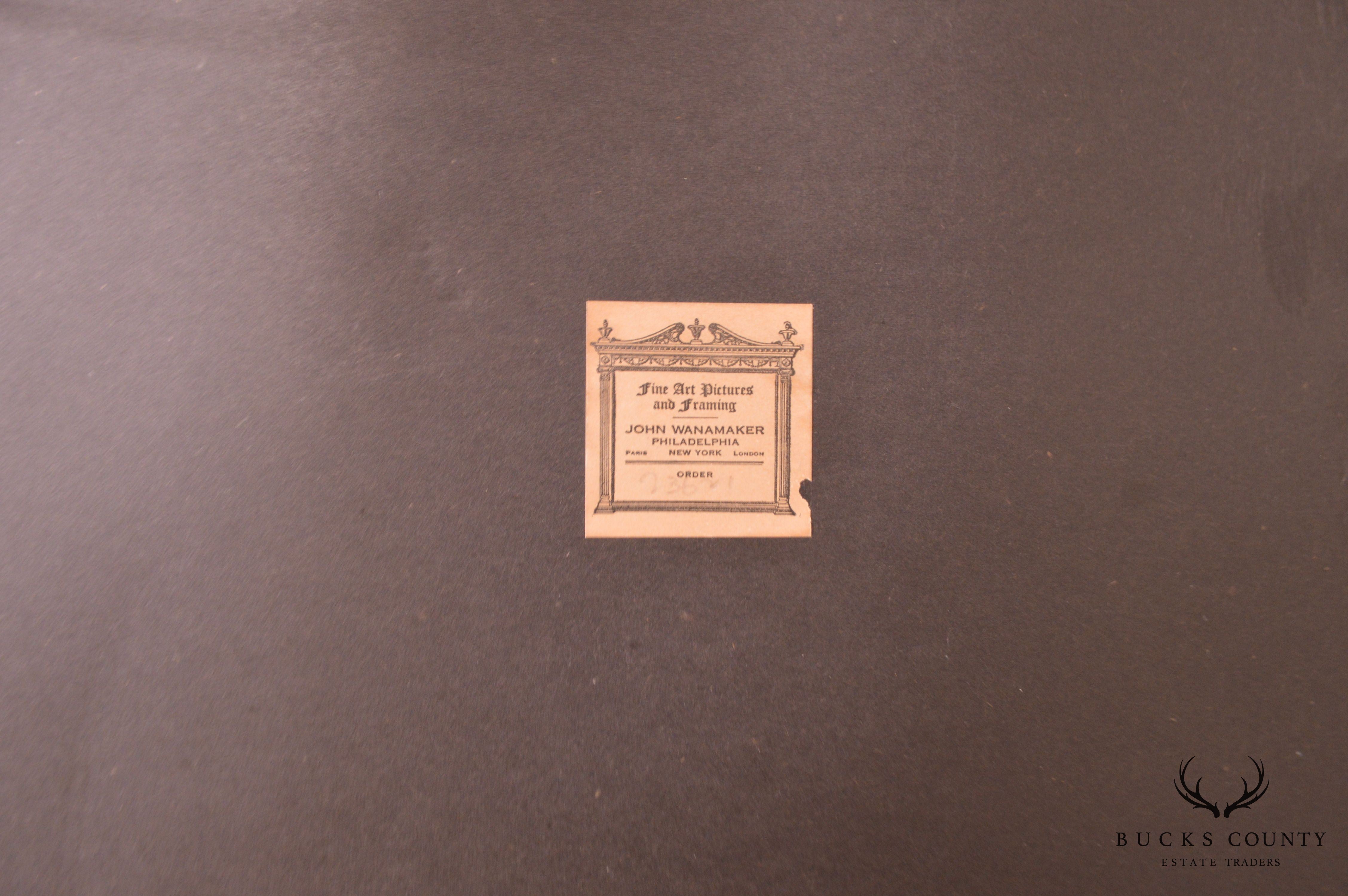 Herman Miller, Original Waterfall Graphite Drawing – Bucks County ...