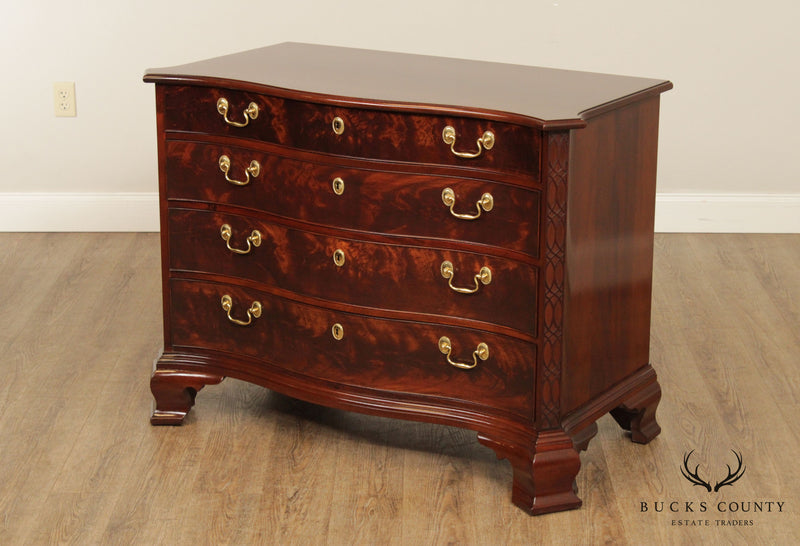 Stickley Colonial Williamsburg Reserve Collection Mahogany Chippendale Style Chest of Drawers