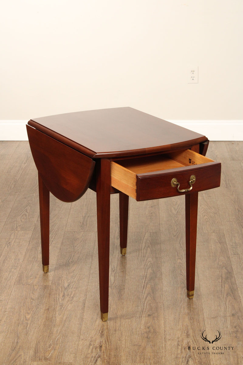 Link Taylor Heirloom Vintage Pembroke Federal Style Side Table
