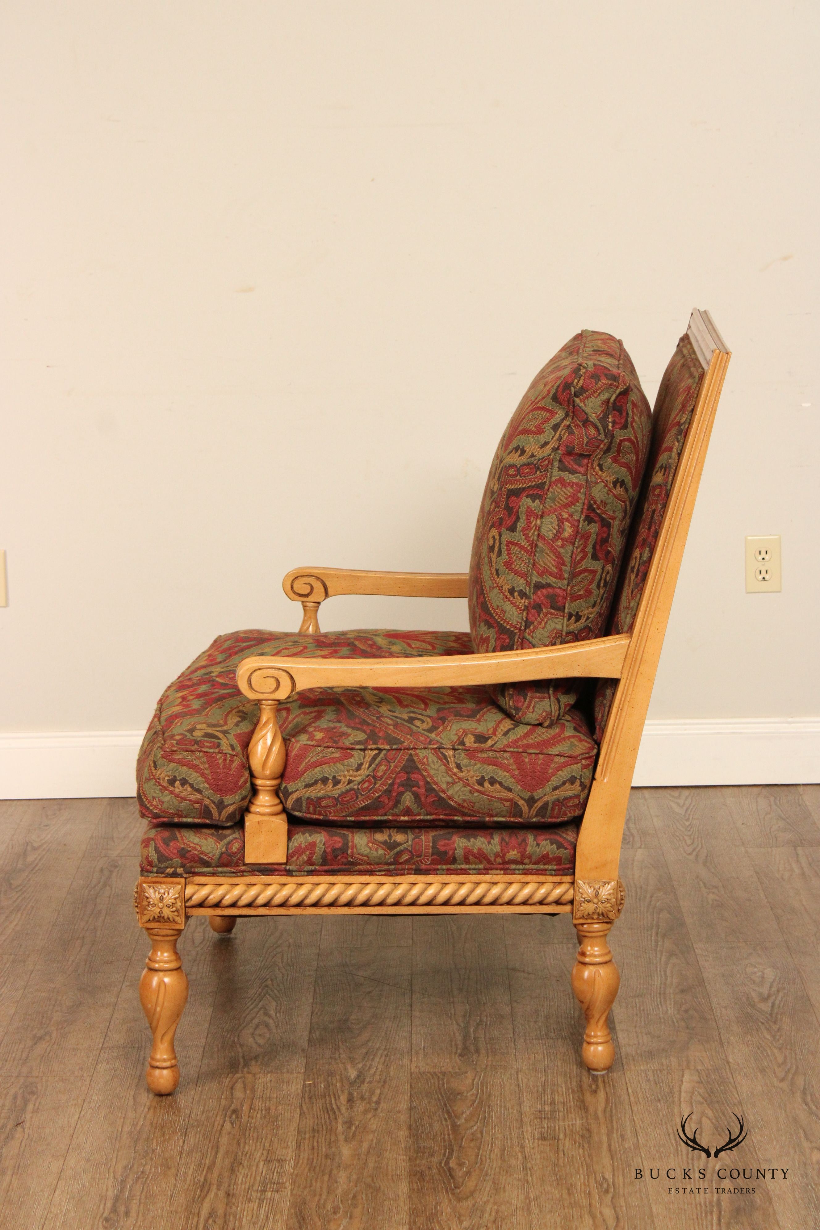 Highland House 'Cotswold Cottage' Carved Armchair