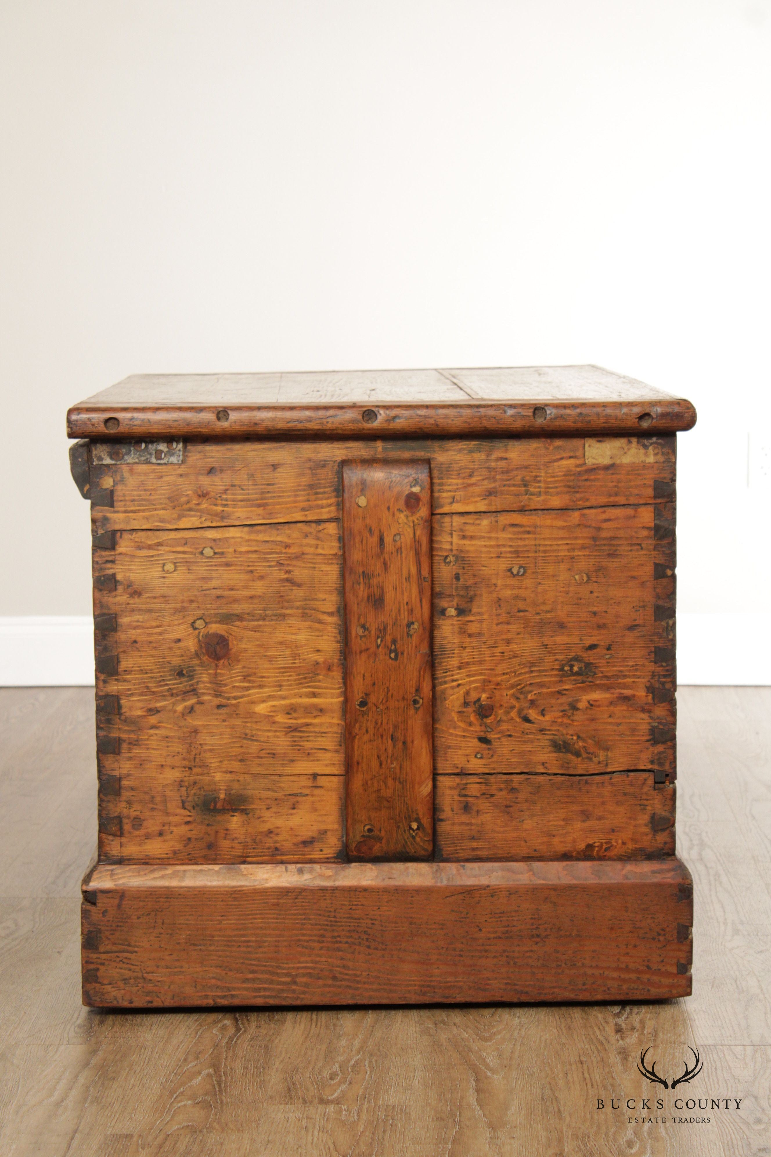 Antique English Carpenter's or Cabinetmaker's Tool Chest