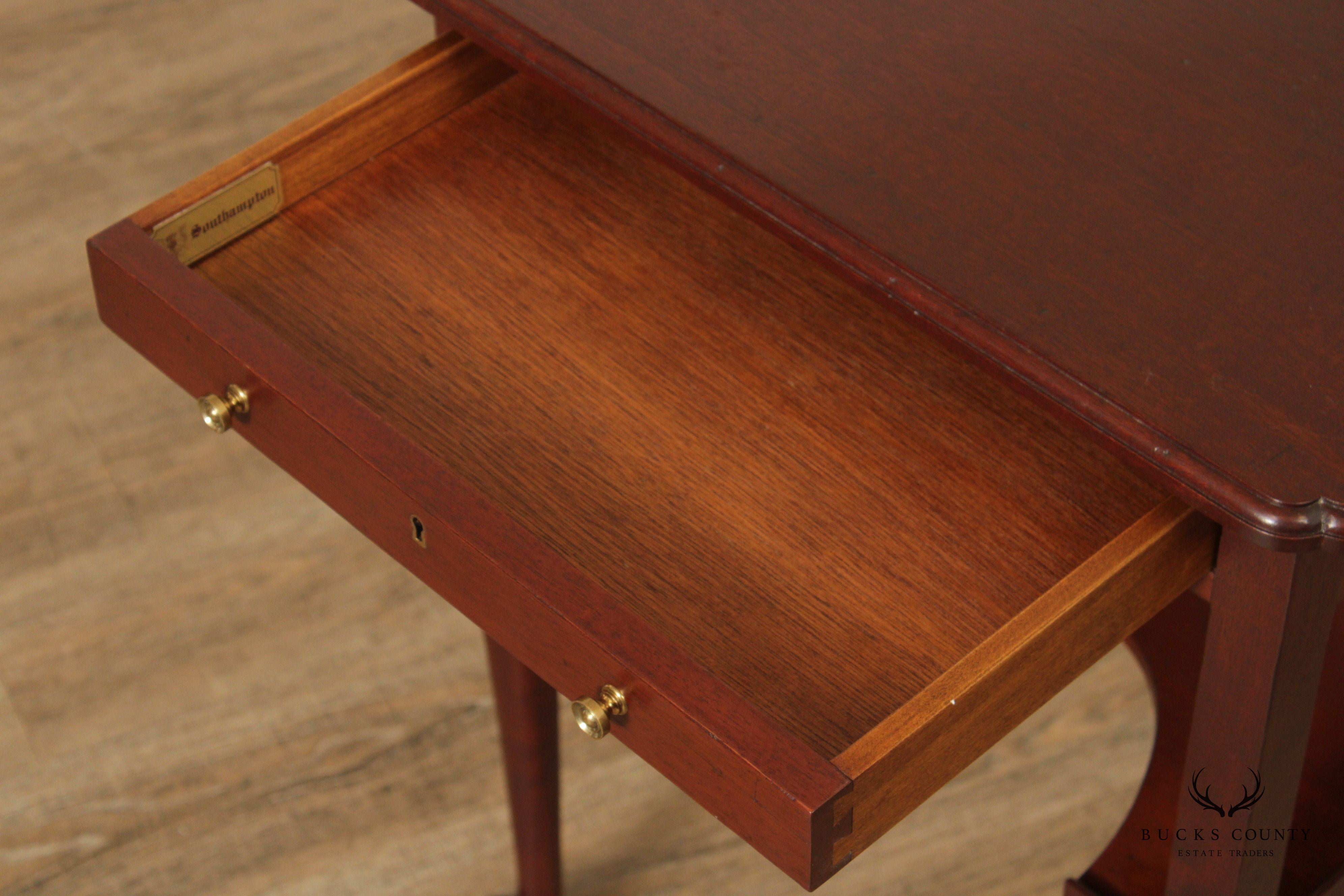 Southampton Queen Anne Style Mahogany Side Table