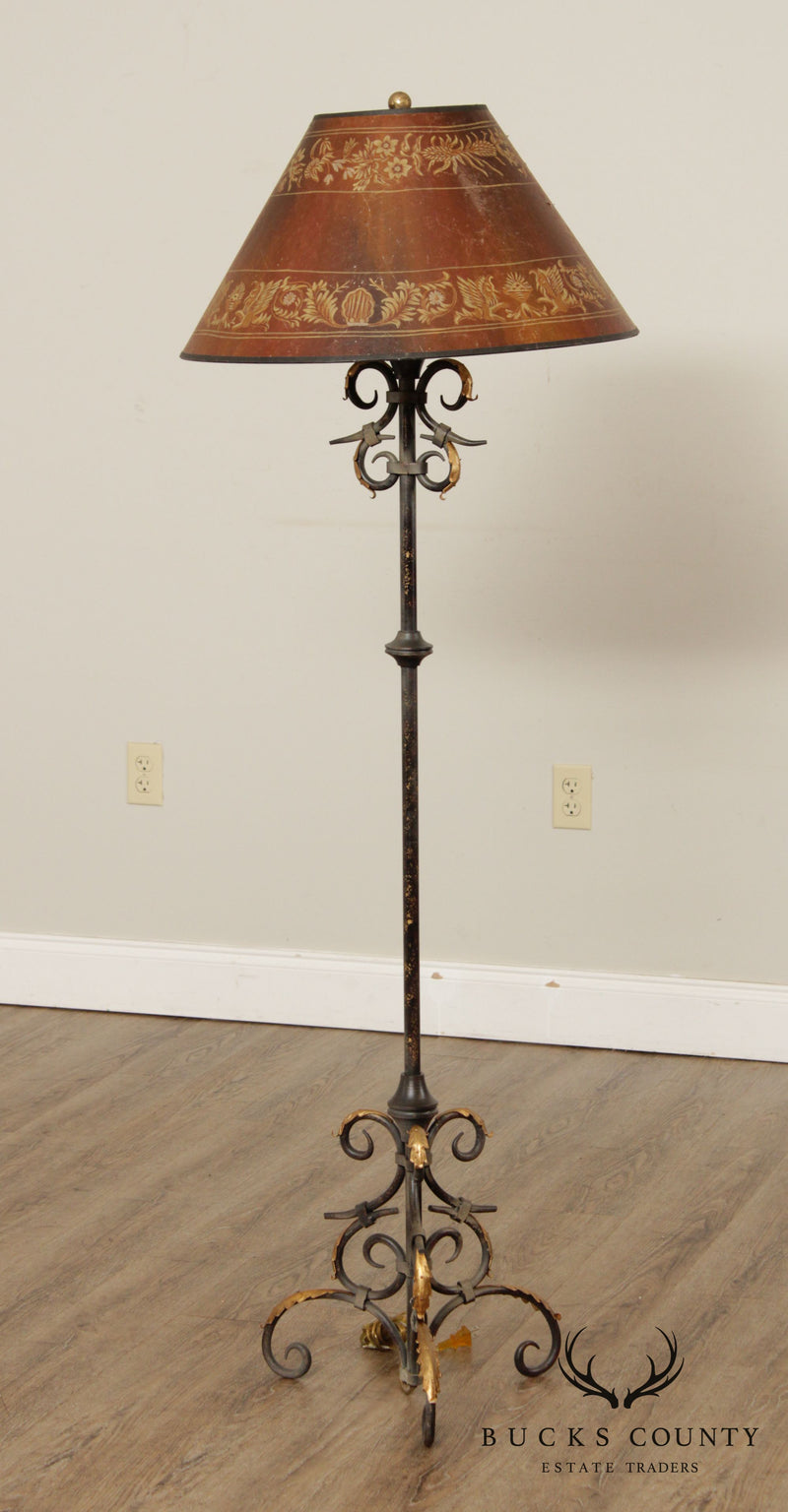 Jene's Collection Quality Wrought Iron Floor Lamp