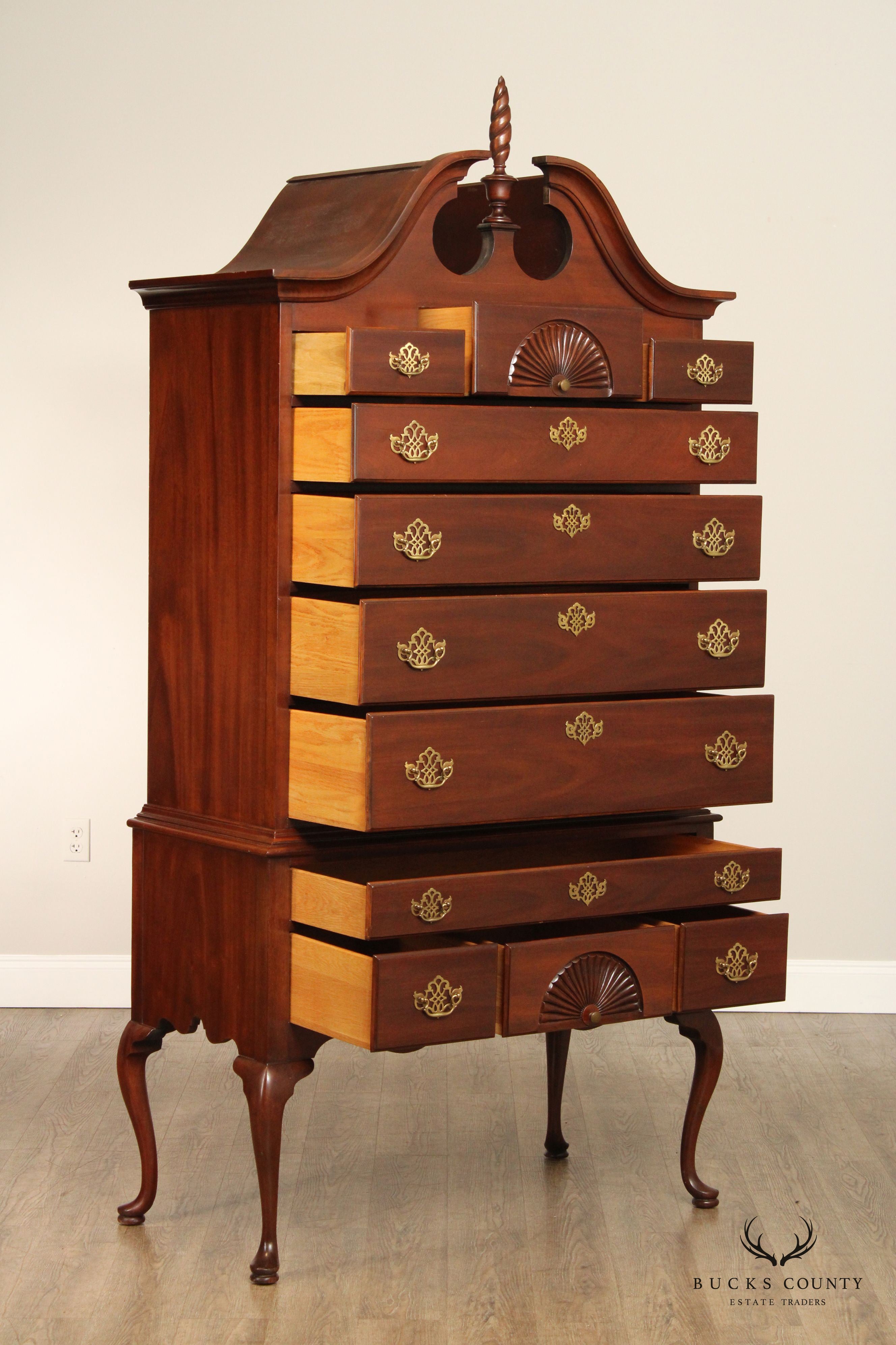 Hickory Furniture American Masterpiece Collection Mahogany Highboy