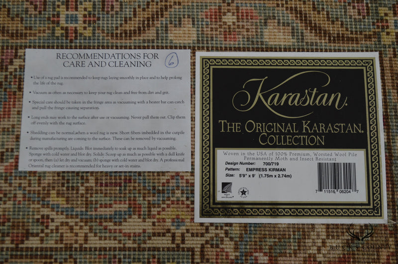 Karastan Empress Kirman 5'9 x 9' Rug