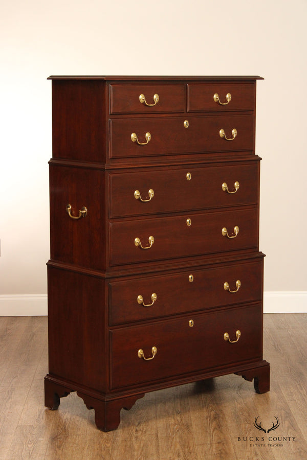 Harden Chippendale Style Cherry High Chest