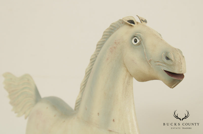 Quality Reproduction Large Tin Horse Weathervane