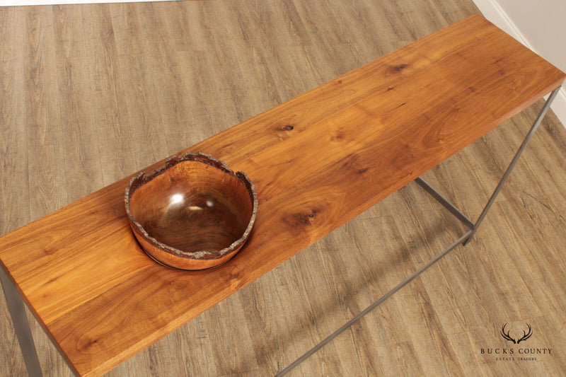Studio Crafted 72-Inch Black Walnut Console Table