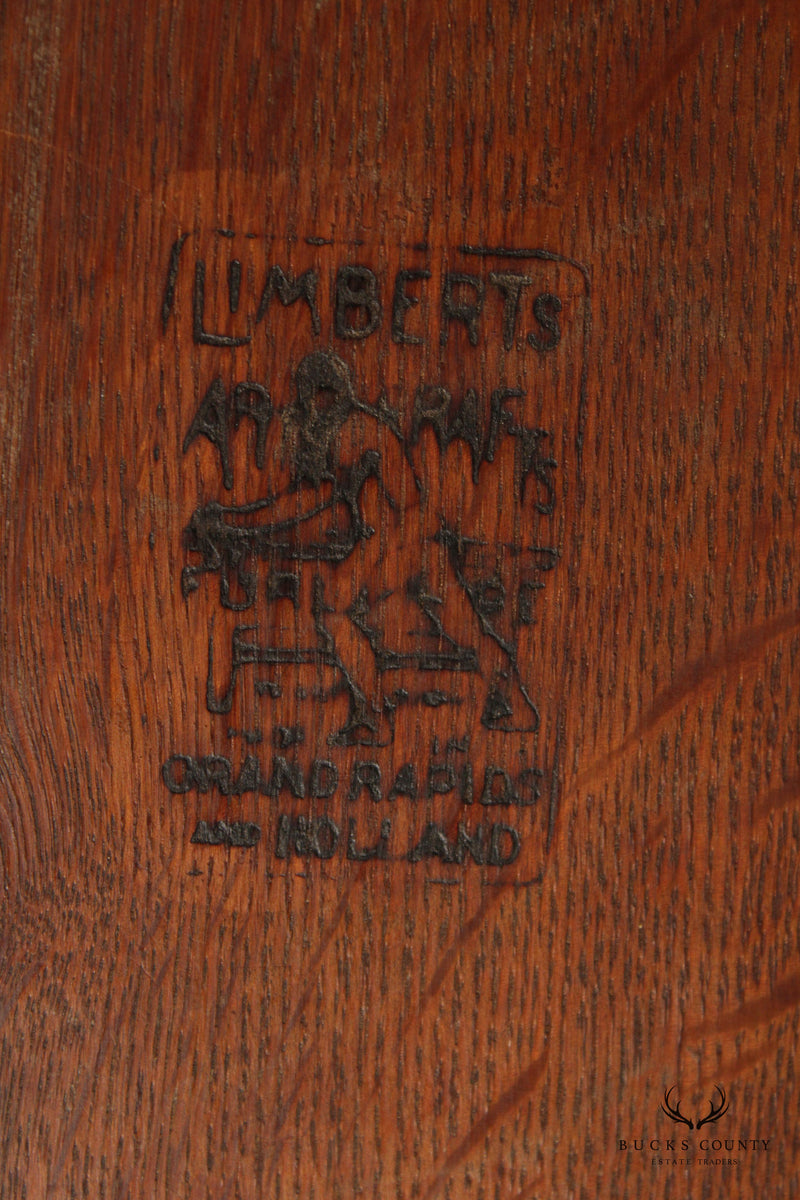Limbert Antique Arts & Crafts Mission Oak Settee
