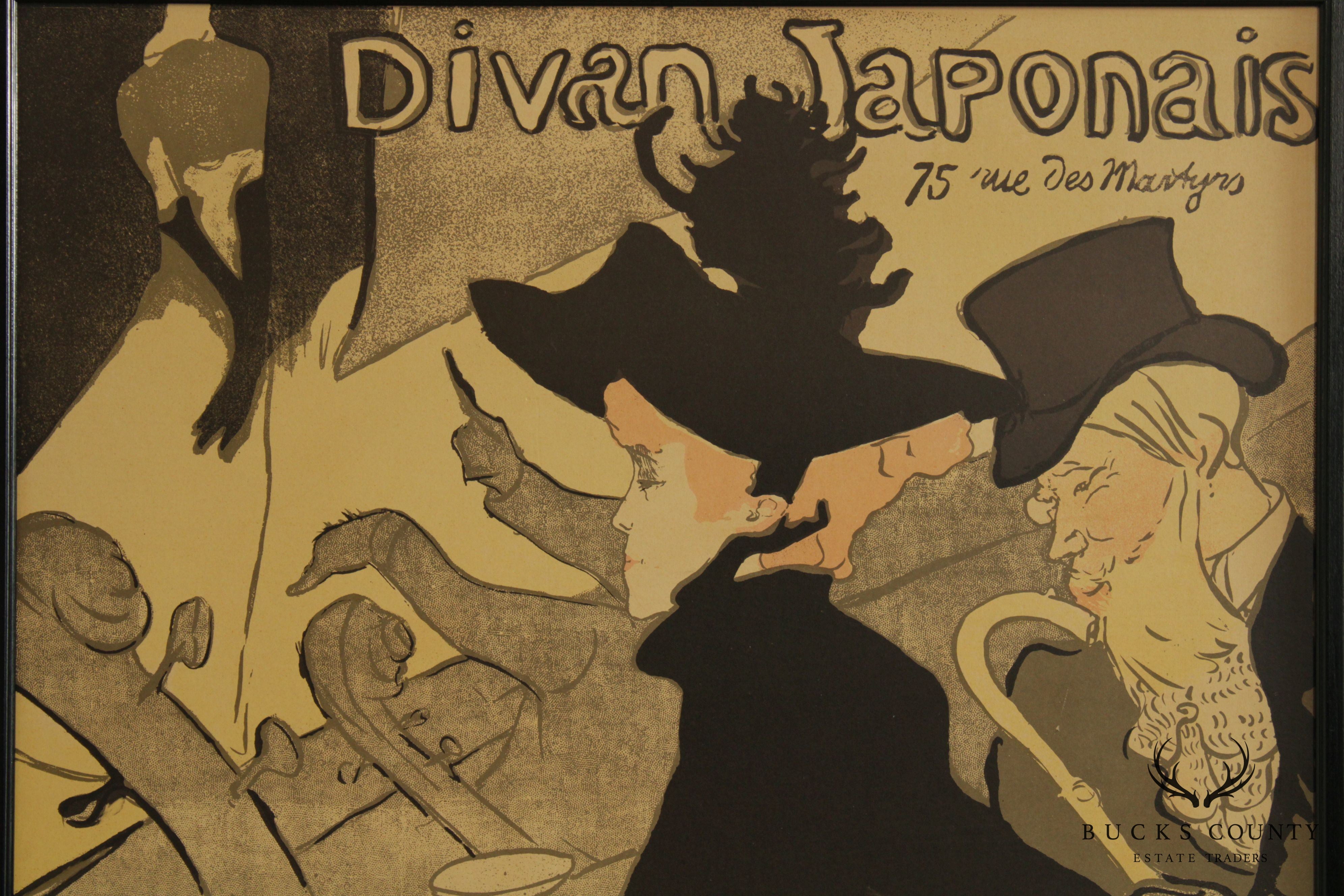 Henri De Toulouse-Lautrec Divan Japonais Fine Art Print