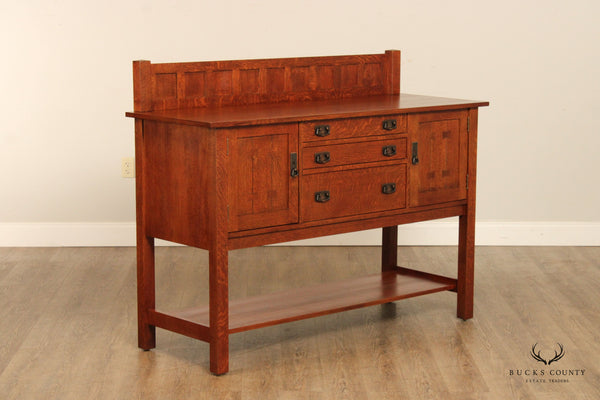Stickley Mission Collection Oak Sideboard