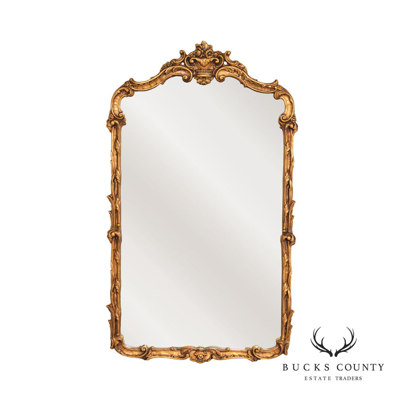 Friedman Brothers French Rococo Style Giltwood Wall Mirror