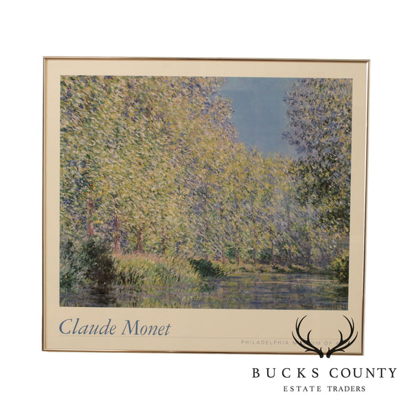 Claude Monet Museum Art Print, 'Bend in the Epte River near Giverny'