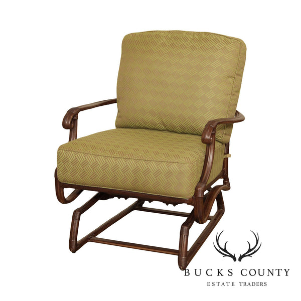 Summer Classics Faux Bamboo Outdoor Patio Rocking Armchair