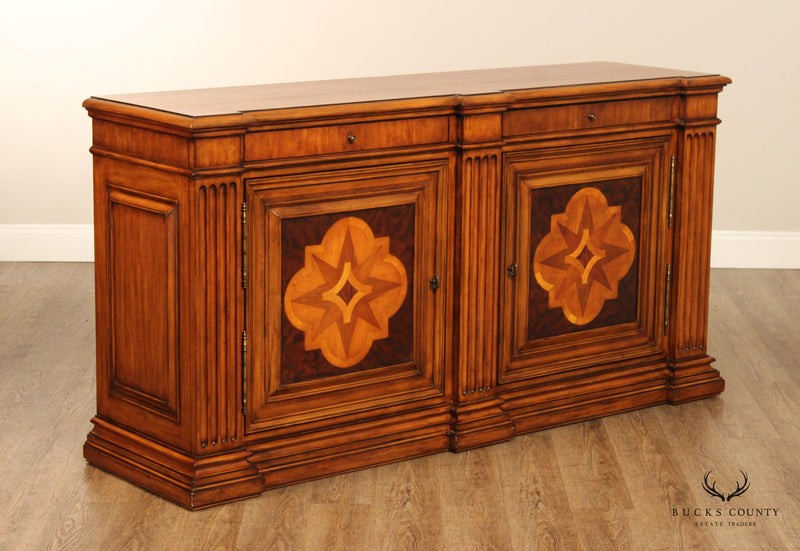 Ethan Allen 'Lombard' Marquetry Inlaid Sideboard