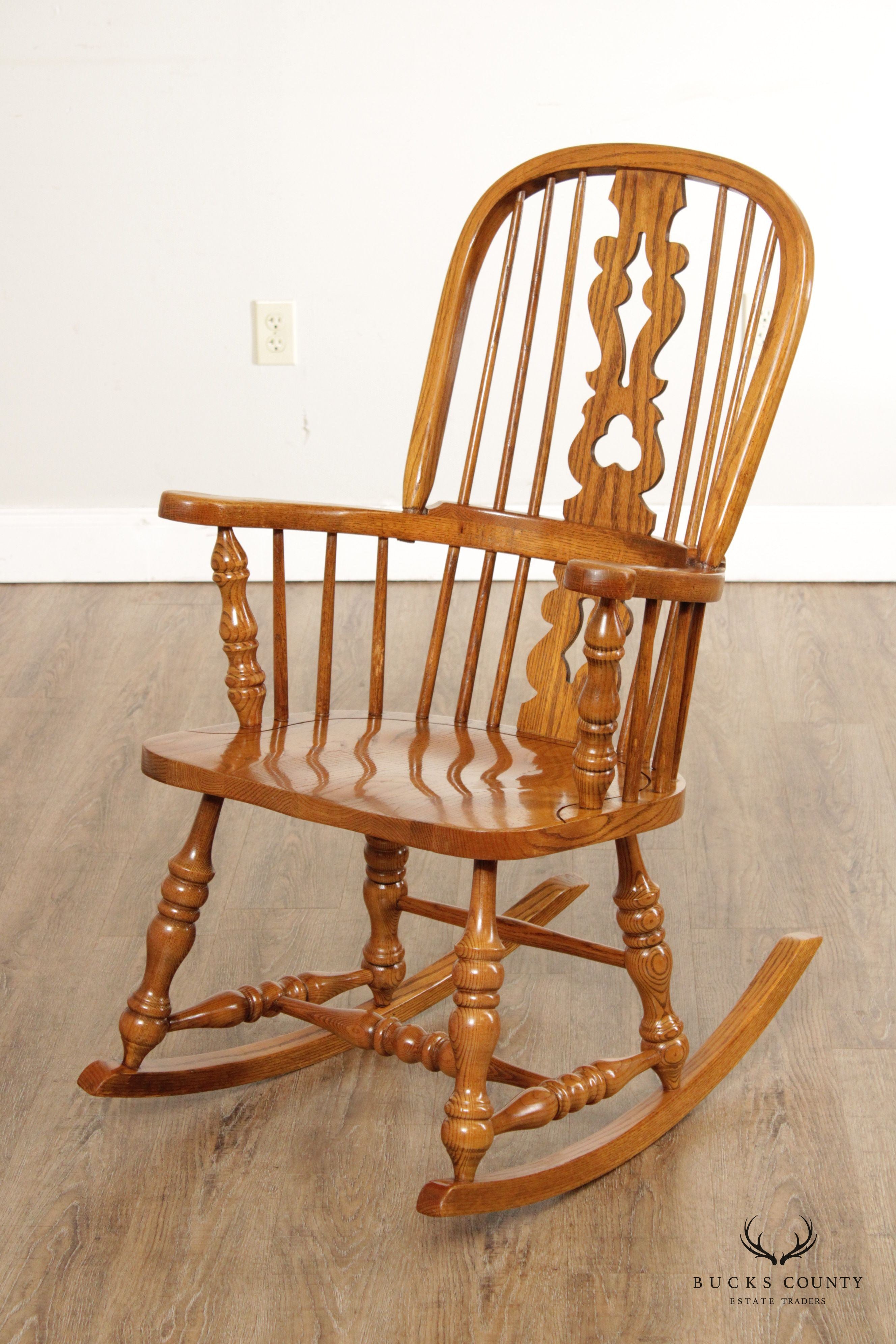 Virginia House Vintage Oak Rocking Chair