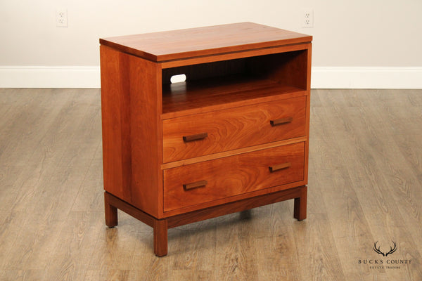 Stickley Metropolitan Collection Cherry and Walnut Nightstand