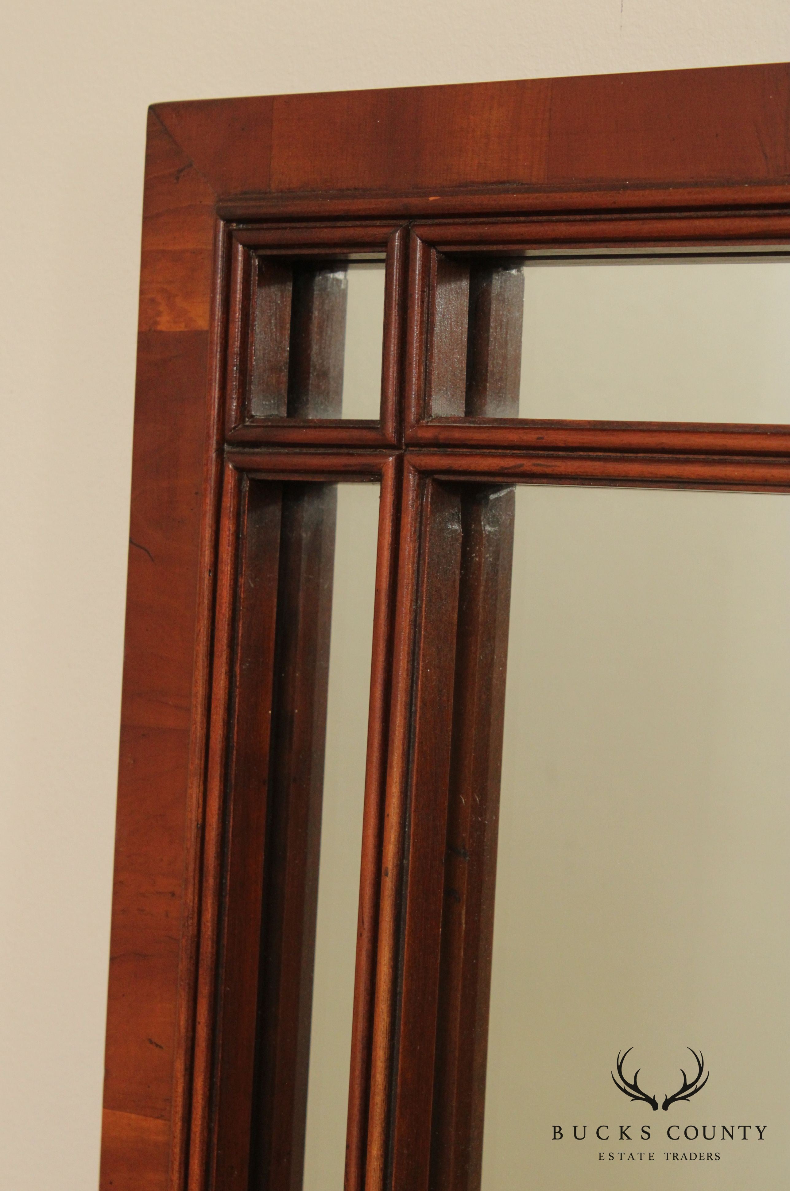 Hekman Yew Wood Narrow Wall Mirror