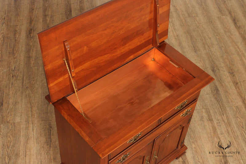 Tell City Chair Co. Colonial Style Solid  Cherry Server